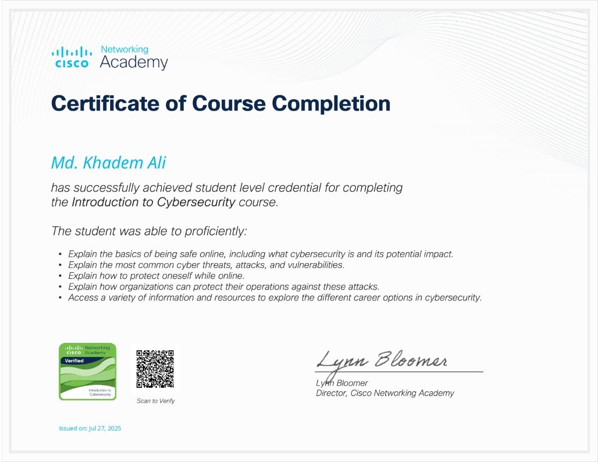 Credly Verification Badge